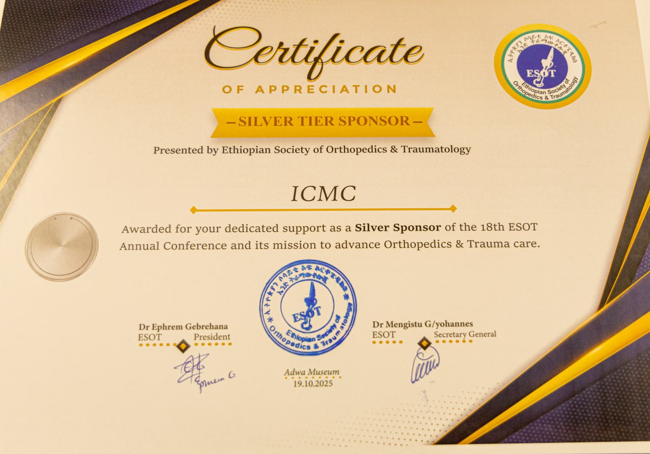 Sponsor the 18th Annual Conference of the Ethiopian Society of Orthopedics